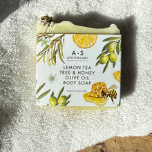 Load image into Gallery viewer, A.S Apothecary Lemon + Tea Tree Soap Bar