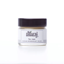 Load image into Gallery viewer, The Natural Deodorant Company Clean Deodorant Balm for Men (+ Women)