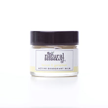 Load image into Gallery viewer, The Natural Deodorant Company Active Deodorant Balm Lemon + Geranium