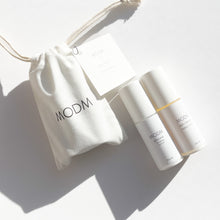 Load image into Gallery viewer, MODM Mini Calming Set - Mini Pillow Mist + Mini Bath + Body Oil
