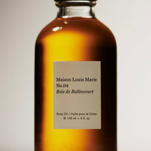 Load image into Gallery viewer, Maison Louis Marie No.4 Bois de Balincourt Body Oil
