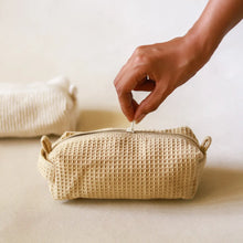 Load image into Gallery viewer, Organic Oat Waffle Accessory Pouch
