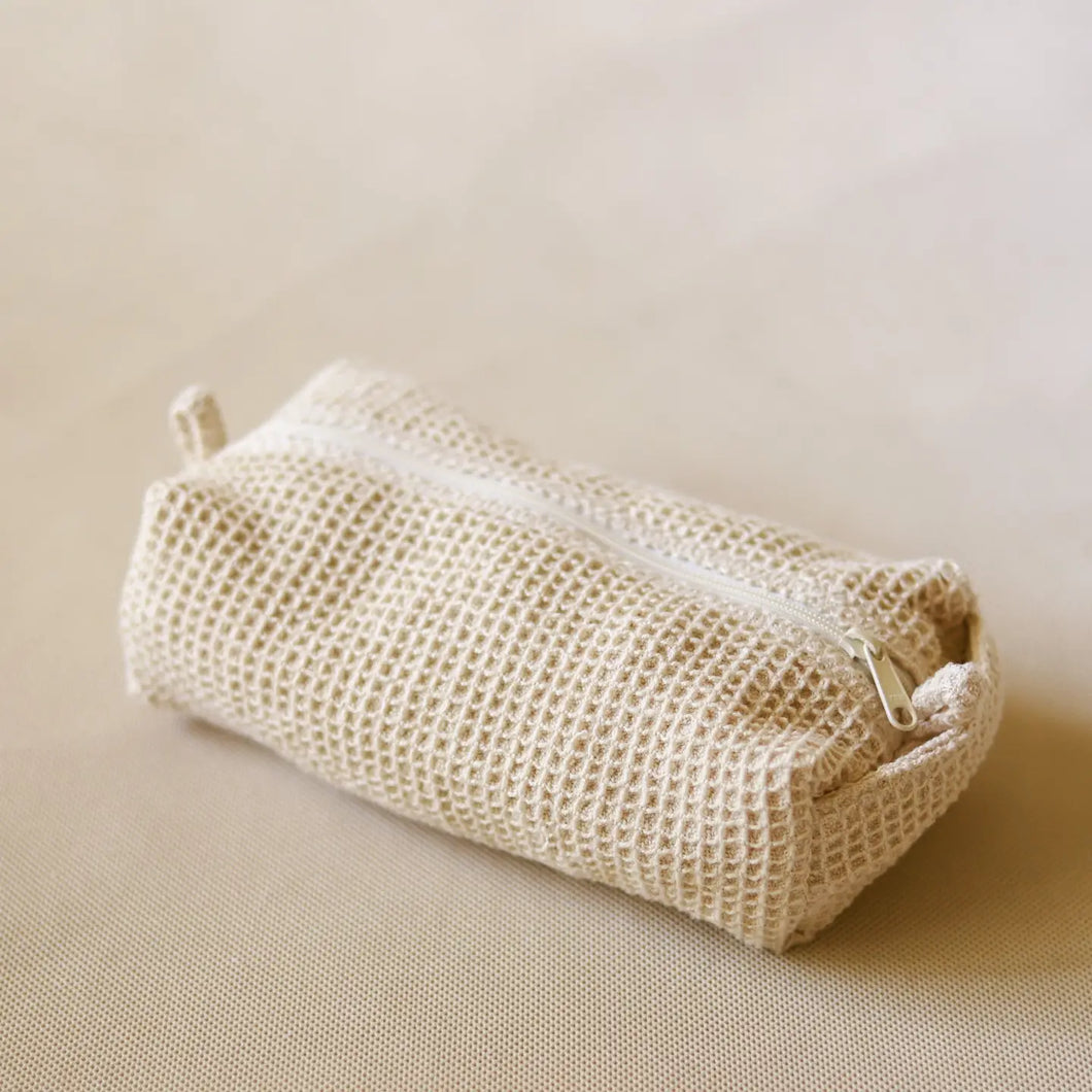 Organic Oat Waffle Accessory Pouch