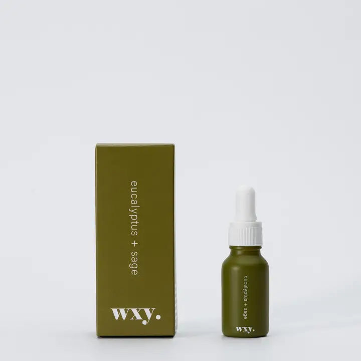 wxy. Breathe - Eucalyptus + Sage Essential Oil Blend