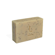 Load image into Gallery viewer, LEGRA Honey + Poppyseed Soap with Petitgrain, Orange + Patchouli
