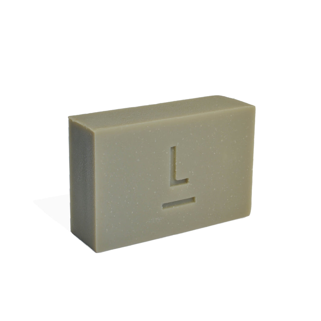 LEGRA French Green Clay Soap with Lavender, Geranium + Patchouli