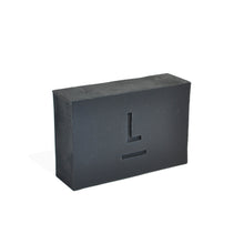 Load image into Gallery viewer, LEGRA Bamboo Activated Charcoal Soap with Tea Tree + Lemon
