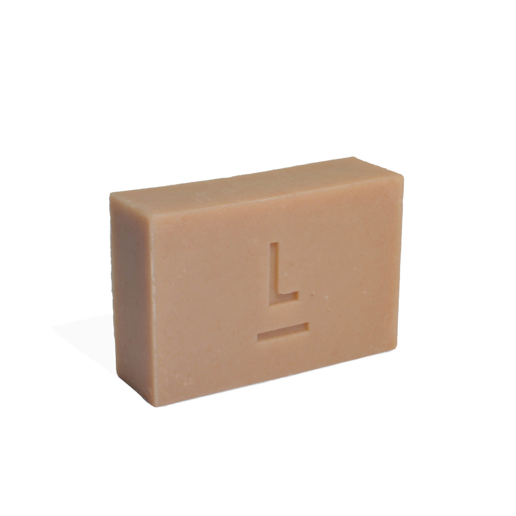 LEGRA Pink Kaolin Clay Soap with Lavender + Clary Sage