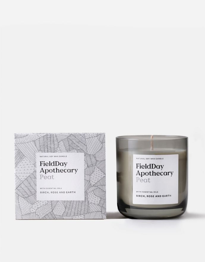 FieldDay Apothecary Peat Scented Candle